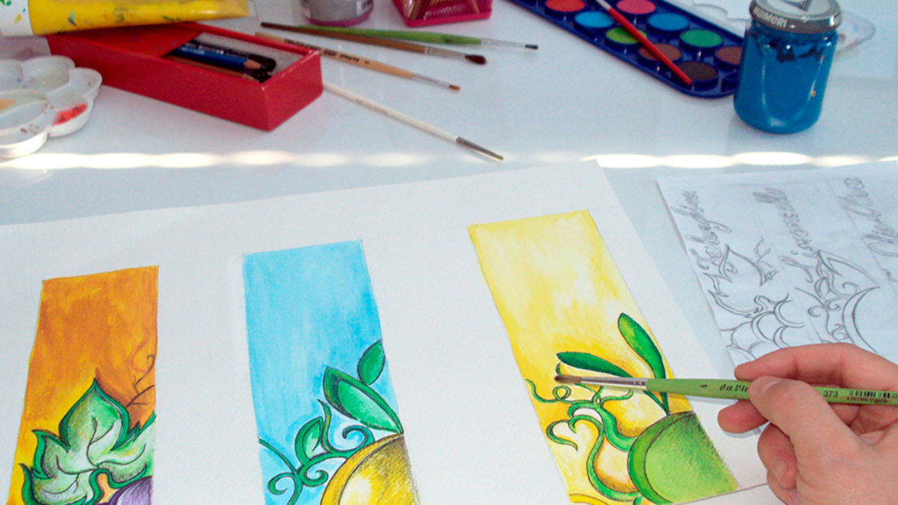 04-Illustraz per Etichette di vino olio e limoncello